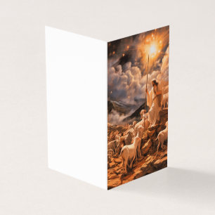 Carte de Noël Religieux Personnalisé