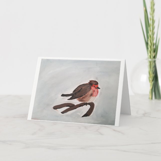 Carte de Noël Robin (Devant)