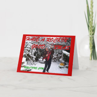 CARTE DE NOËL ROY STONE