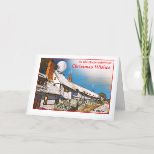 Carte de Noël Rustique Chilterns