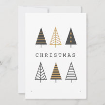 Carte de Noël Simple Cute