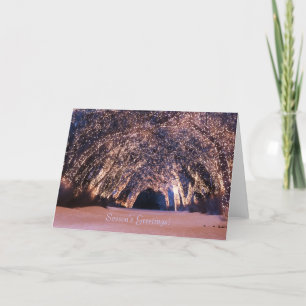 Carte de Noël "Sleepwalker Wood (Nuit)"