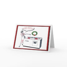 Carte de Noël Snarkalicious Pas d'appareil de gran