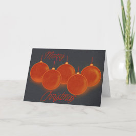 Carte de Noël Sparkly Bauble