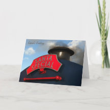 Carte de Noël spéciale de Père Noël