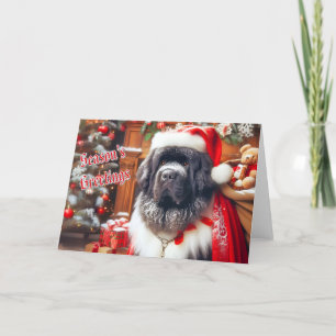 Carte de Noël St Nicholas de Terre-Neuve