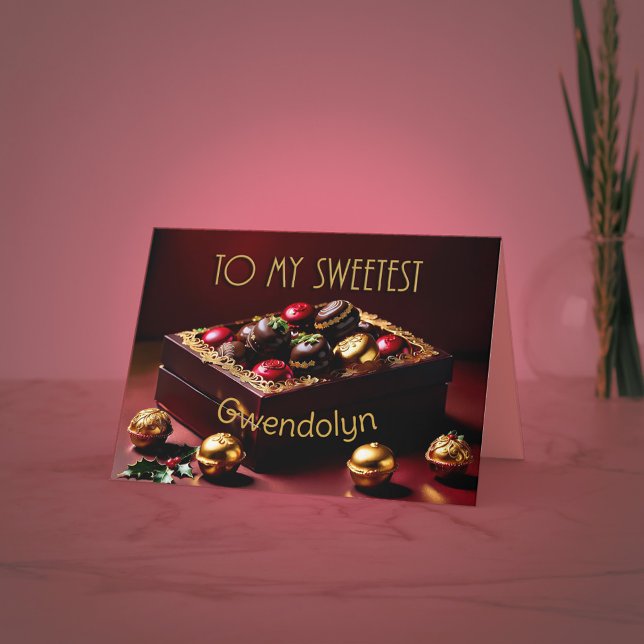 Carte de Noël sucrée (Créateur téléchargé)