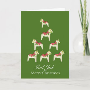 Carte de Noël suédoise