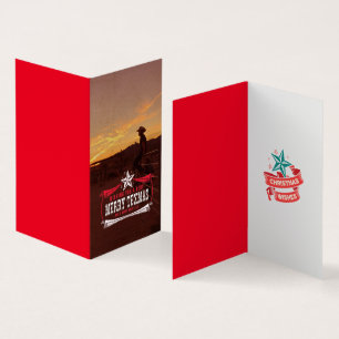 Carte de Noël TEXMAS Vintage