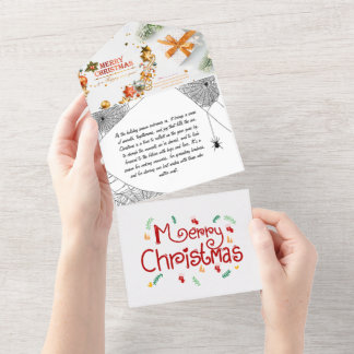 Carte de Noël unique - Ajoutez votre message pour 