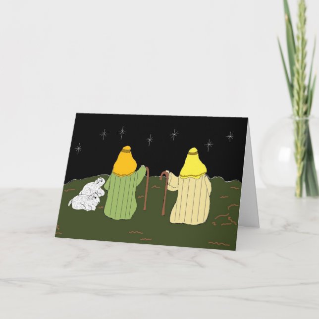 Carte de Noël Veille de Noël (Devant)