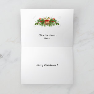 Carte de Noël - Venise