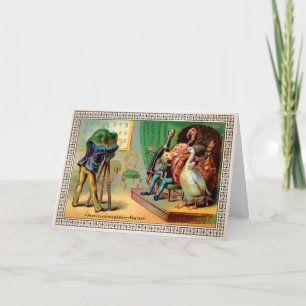 Carte de Noël Victorian Odd Photo Shoot