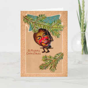 Carte de Noël Victorian Odd Swut