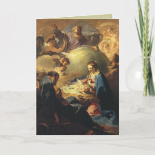 Carte de Noël victorienne de Madonna