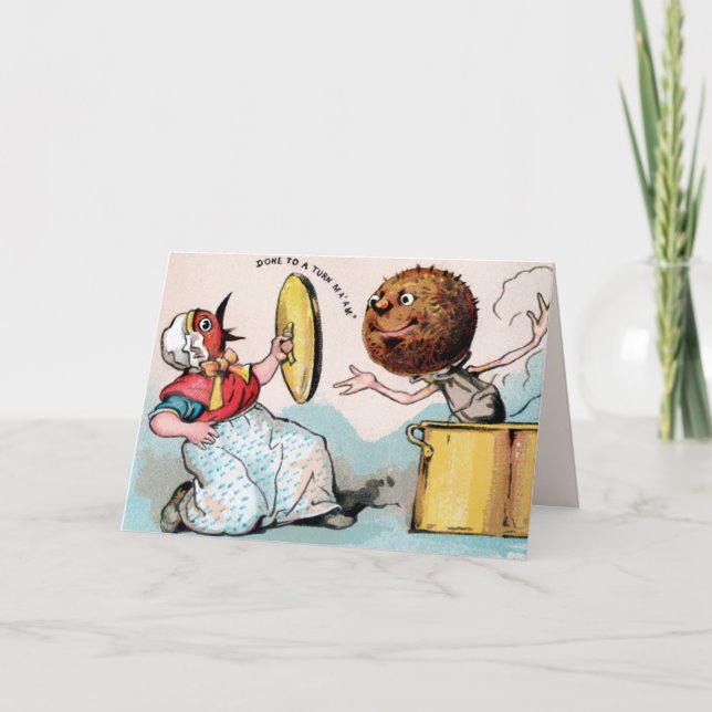 Carte de Noël victorienne vintage (Devant)