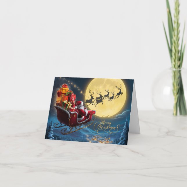 Carte de Noël vierge (Devant)