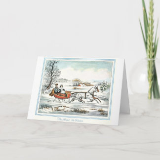 Carte de Noël Vintage