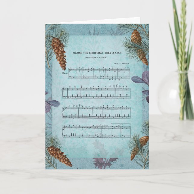 CARTE DE NOËL VINTAGE (Devant)