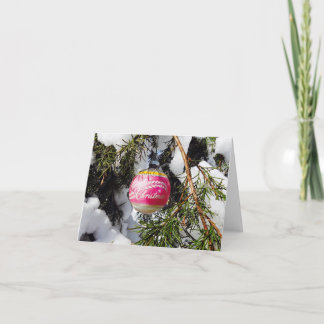 Carte de Noël Vintage