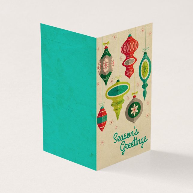Carte de Noël Vintage (Outside)