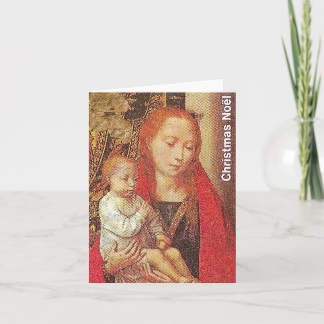 Carte de Noël Vintage (Devant)