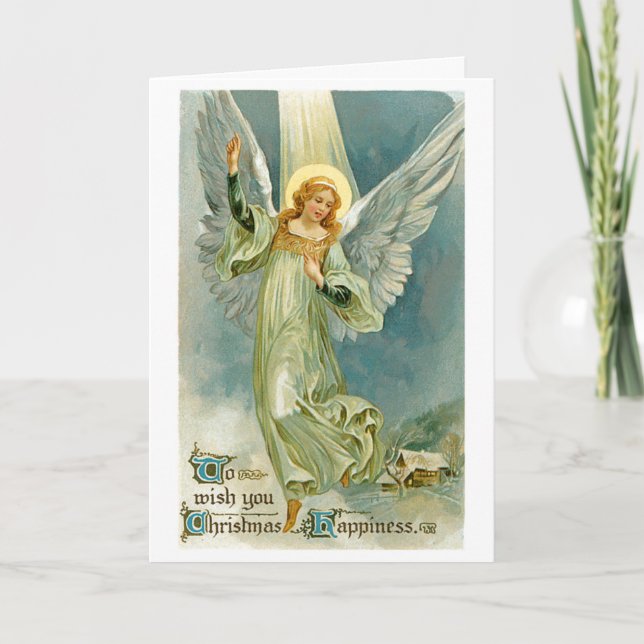 Carte de Noël vintage #3 (Devant)