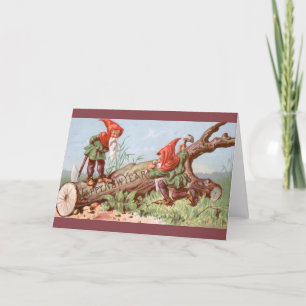 Carte de Noël Vintage   Bonne année