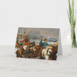 Carte de Noël vintage polonais