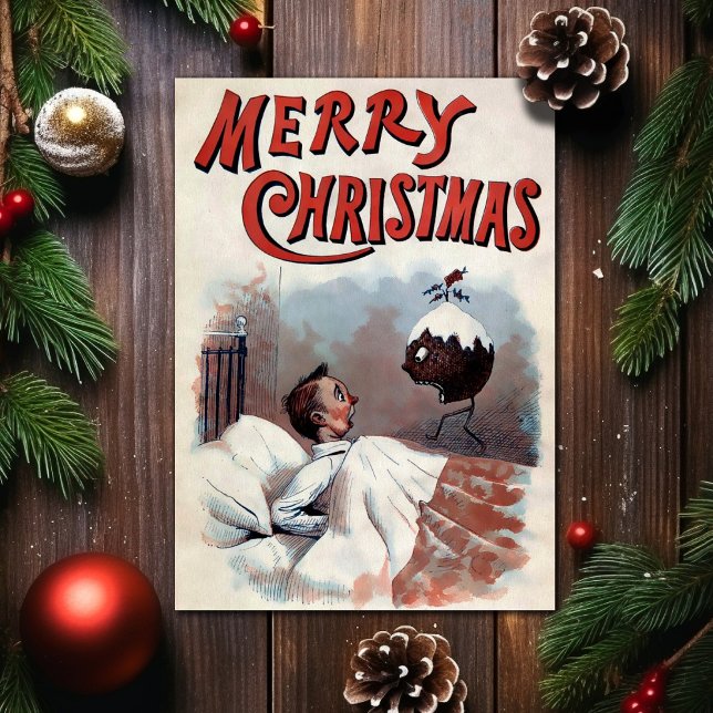 Carte de Noël vintage victorienne (Créateur téléchargé)