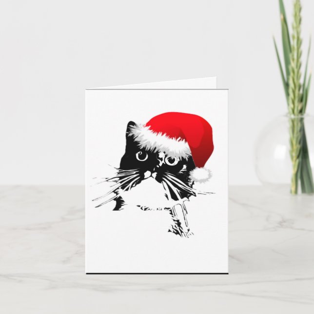 Carte de Noël "Voici Des Claus Frazzy" (Devant)