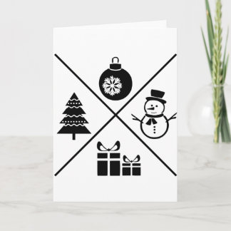 Carte de Noël X-MAS
