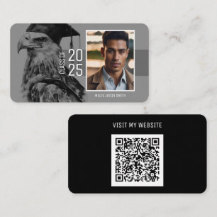 Carte de nom du diplômé Aigle