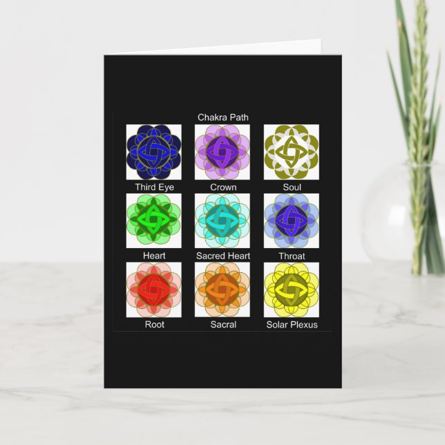 Carte de note "All Chakra Balancing" (Devant)
