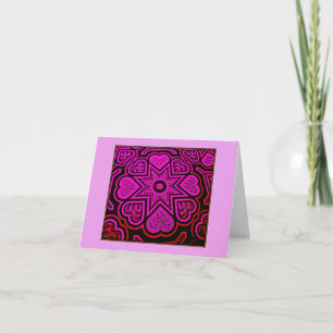 Carte de note "Amour"