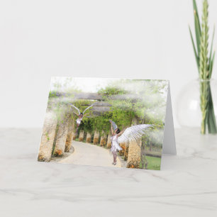 Carte de note avec Angles sous une armature en pie