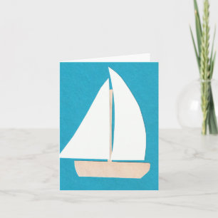 Carte de note bateau