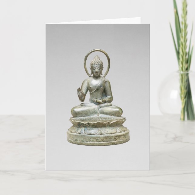 Carte de note "Bouddha Transcendant assis" (Devant)