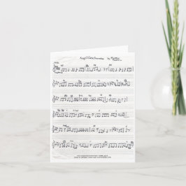 Carte de note Conserver de la feuille de promesses