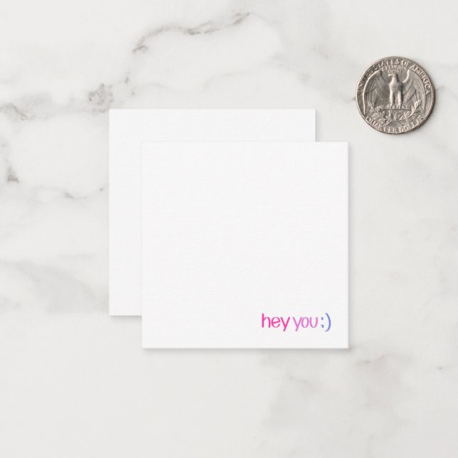 Carte de note de bienvenue (Devant/Arrière en situation)