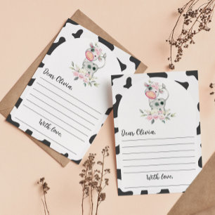 Carte de note de capsule temporelle d'anniversaire