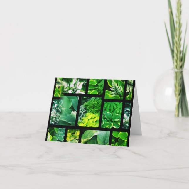 Carte de note de ciel de Hosta (Devant)