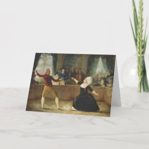 Carte de note de clôture vintage