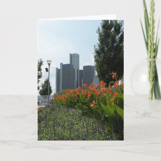 Carte de note de Detroit (Devant)