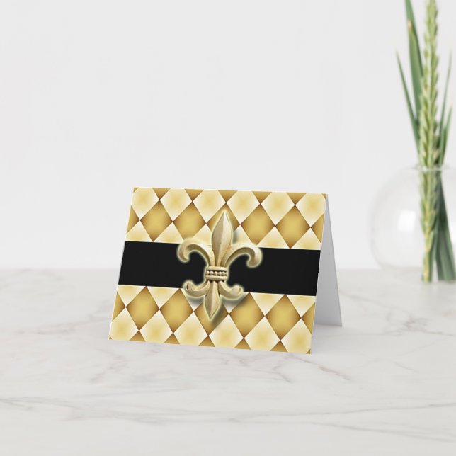 Carte de note de Fleur de Lis I (Devant)