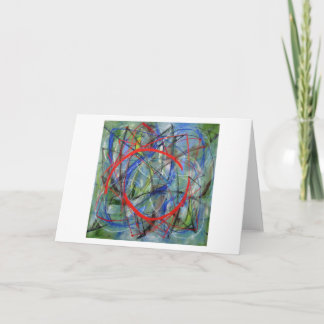 Carte de note de galaxie