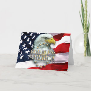 Carte de note de God Bless America