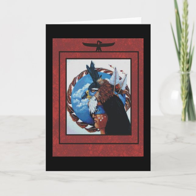 carte de note de guerrier (Devant)