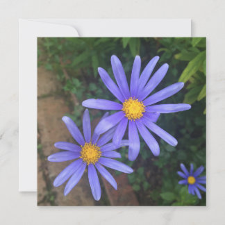 Carte de note de jardin anglais