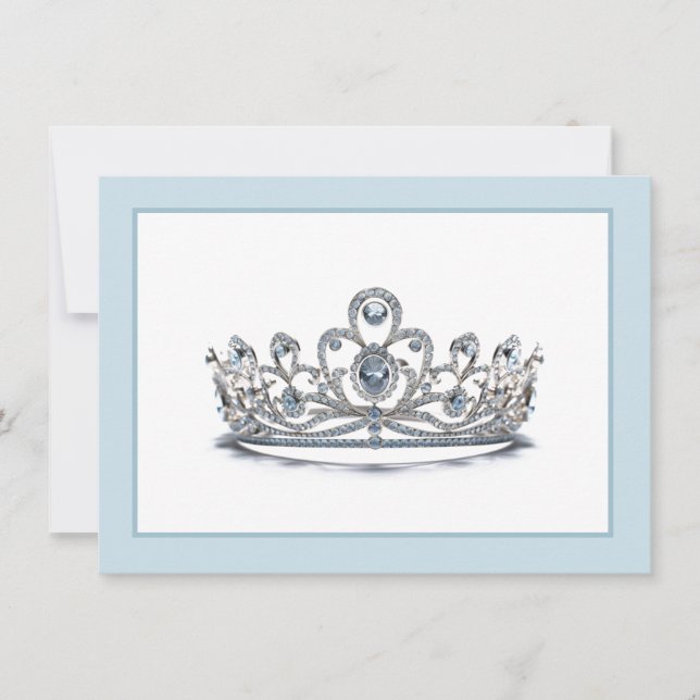 Carte de note de la couronne Pageant (Devant)